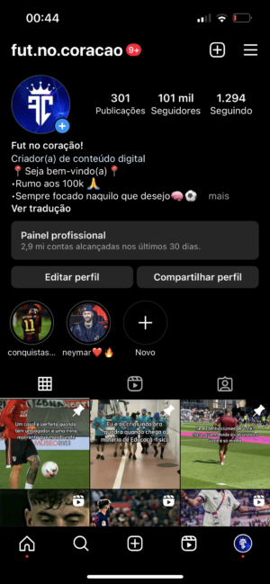 comprar conta instagram com 101k de seguidores reais