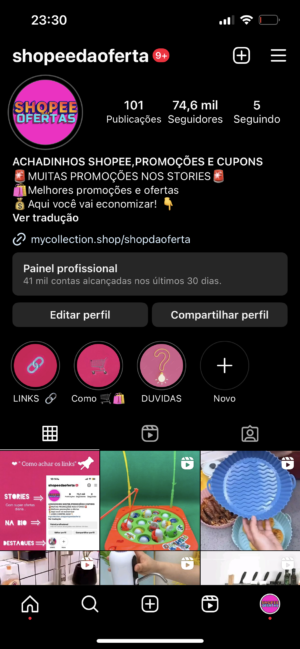 comprar conta instagram com 74k de seguidores reais